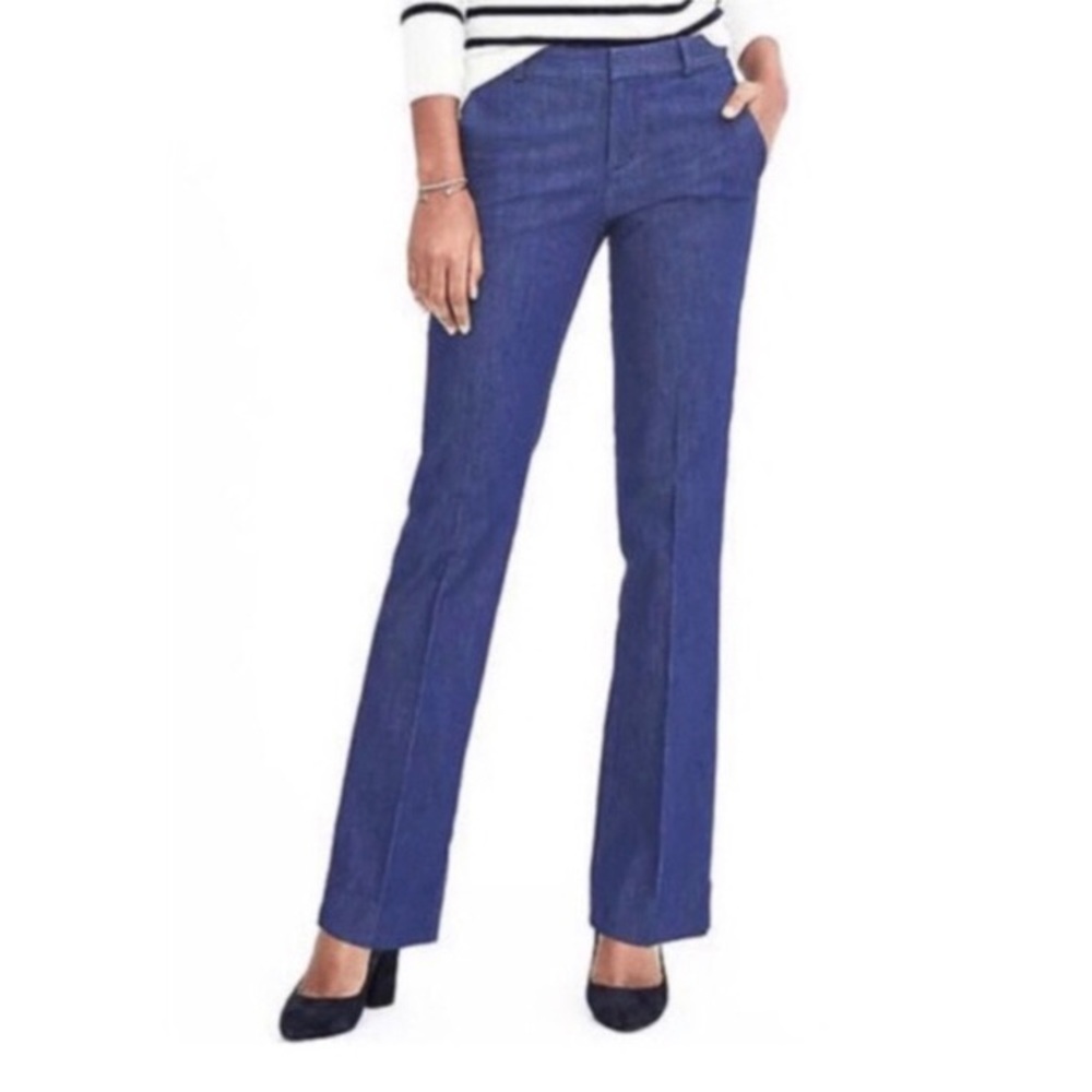 Banana Republic Royal Blue Tailored Trouser Pants